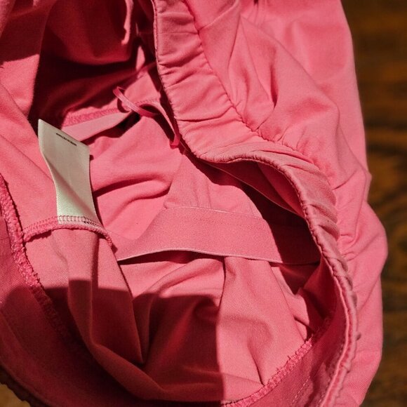 Express Y2K Pink Halter Ruched Neck and Ruched Waist Sleeveless Top  XS - Picture 9 of 10